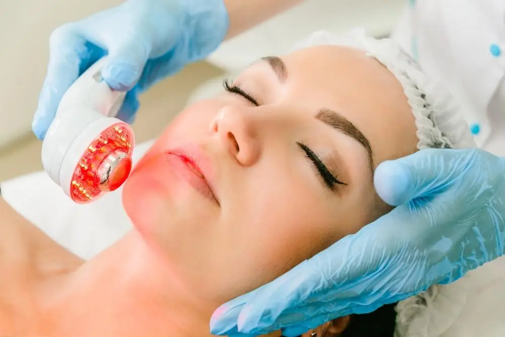 woman having non-surgical Morph8 treatment Huddersfield