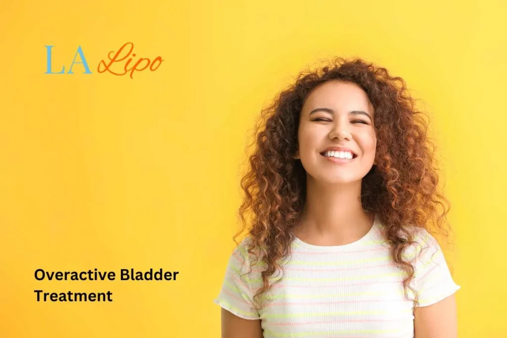 woman smiling about overactive bladder treatment Huddersfield solutions