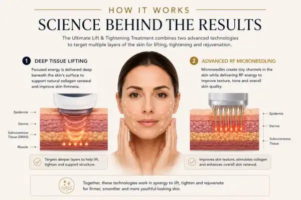 Why choose The ultimate skin tighten treatment Huddersfield