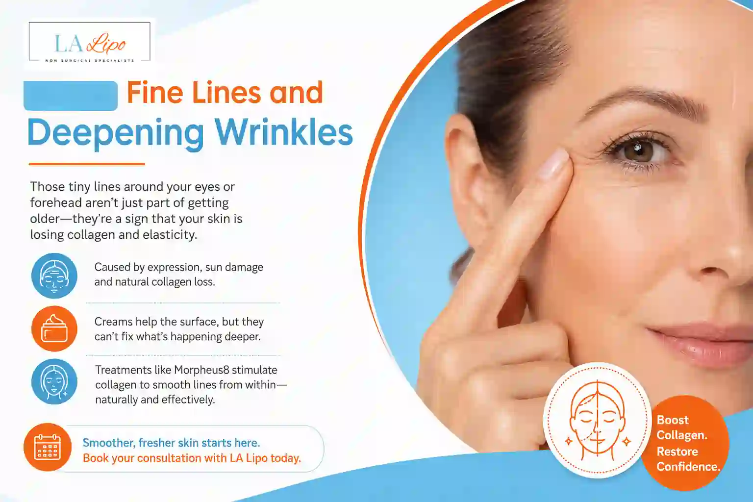 Sign #2: Fine Lines and Deepening Wrinkles Huddersfield